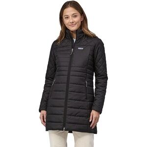 Patagonia Women's Radalie Quilted Black Puffer Jacket